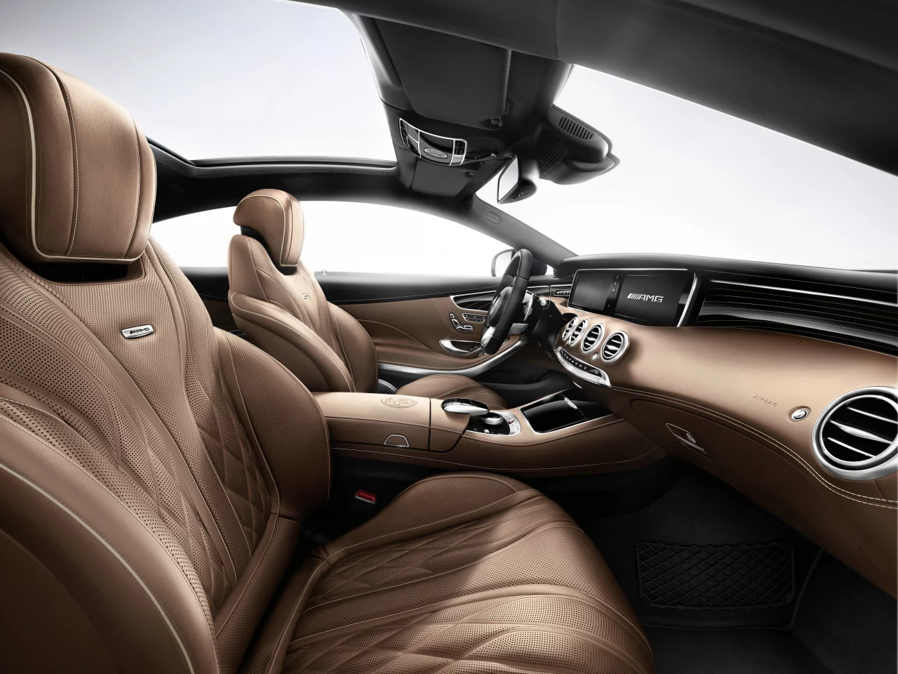 Inside the Mercedes S65 AMG Coupe