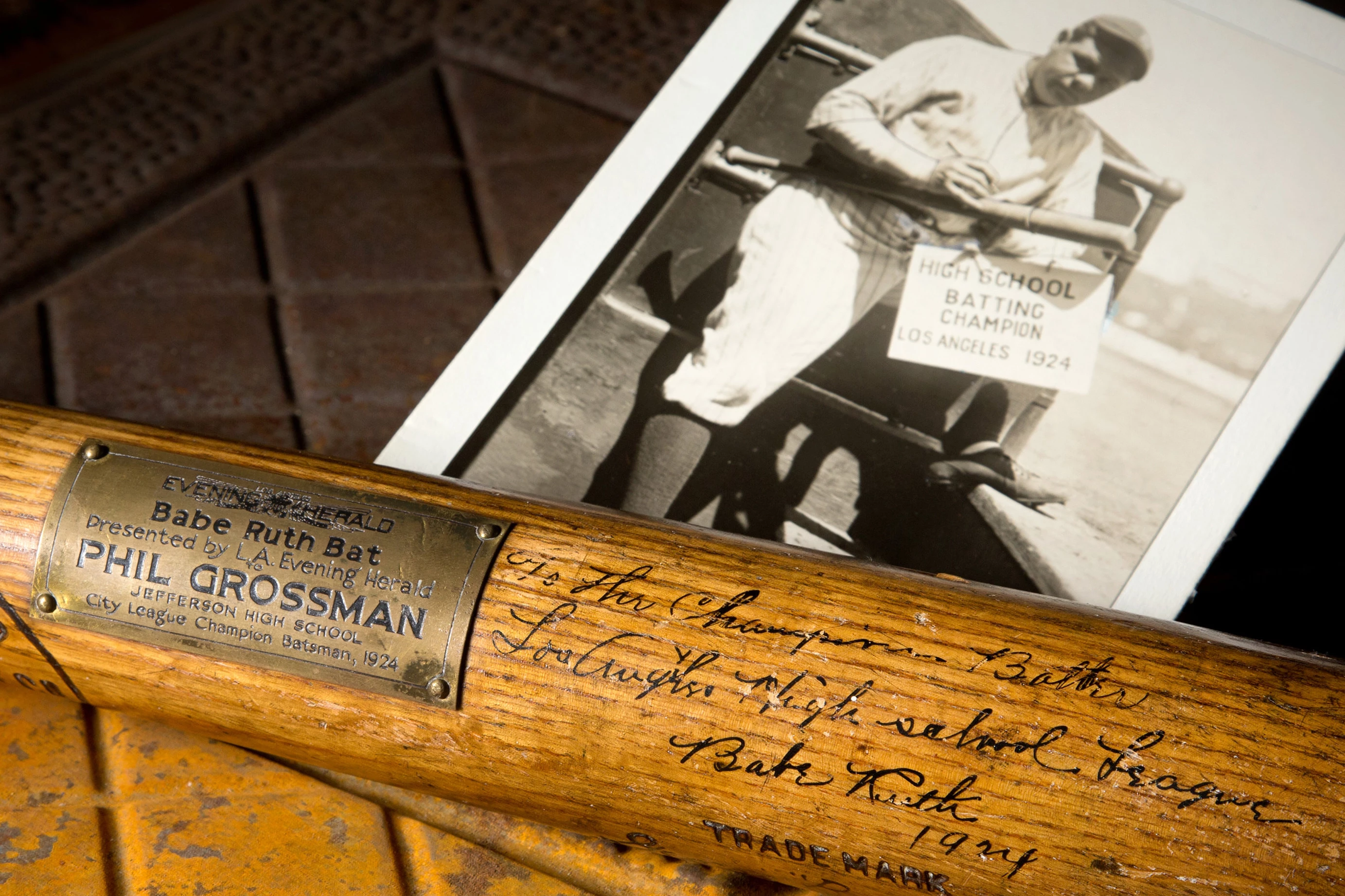 While this 1924 Babe Ruth Bat with which he hit the first home run of 1924 failed to sell, it had the highest reserve price of any baseball bat that has ever gone to auction $3.0 million) when it went to auction with Mears Auctions on December 1, 2018. The bat is signed by Babe Ruth and has an extraordinary provenance, ranted PSA/DNA GU 10.