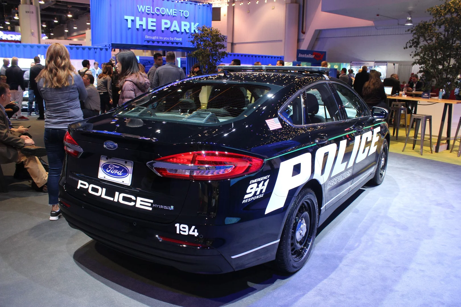 Ford shows off its latest police interceptor