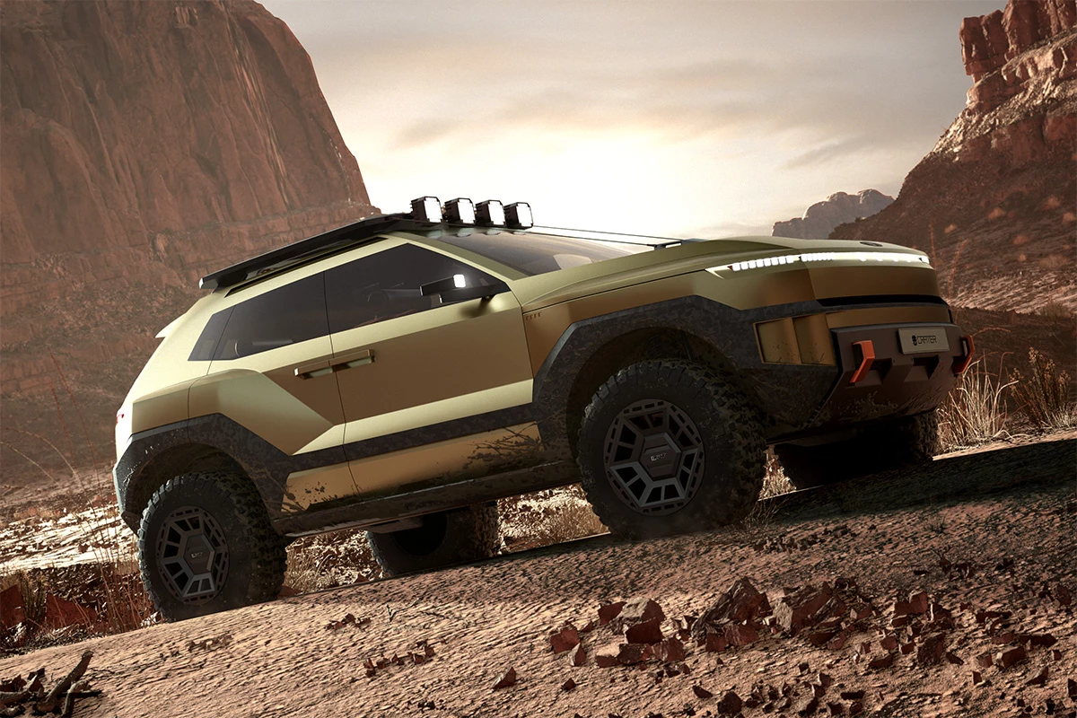 Hyundai's off-roader concept looks like an exoplanet explorer