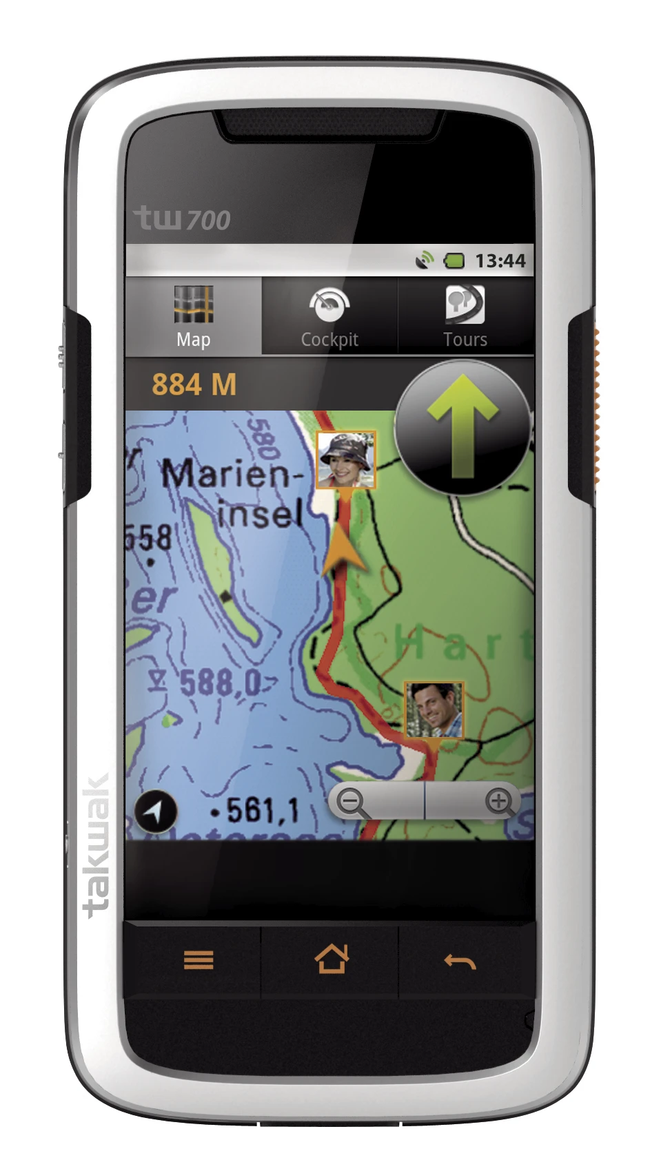 The Tak Wak tw700 GPS-smartphone-radio-buddy tracking system