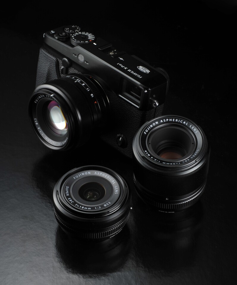 The X-Pro1 camera and lenses