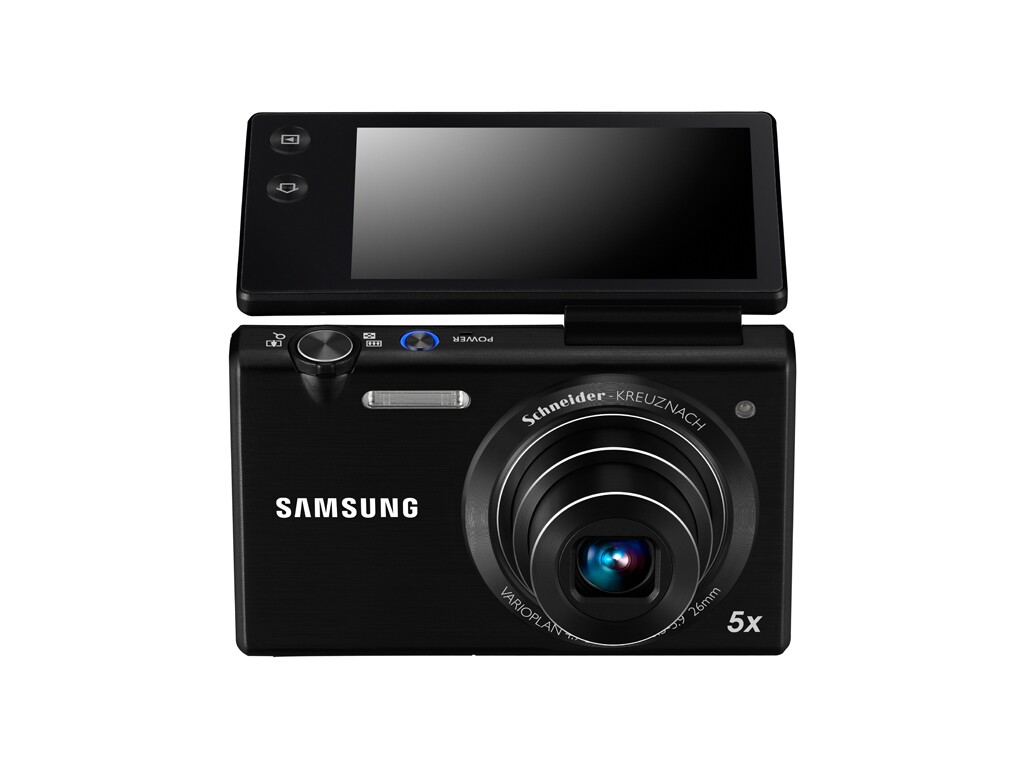 Samsung flipscreen MV800 compact camera introduced at IFA