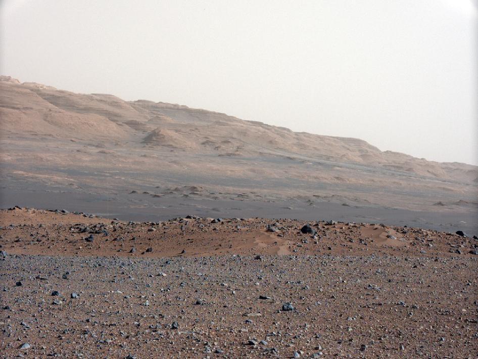 This image is from a series of test images to calibrate the 34-millimeter Mast Camera on NASA's Curiosity rover (Image: NASA/JPL)