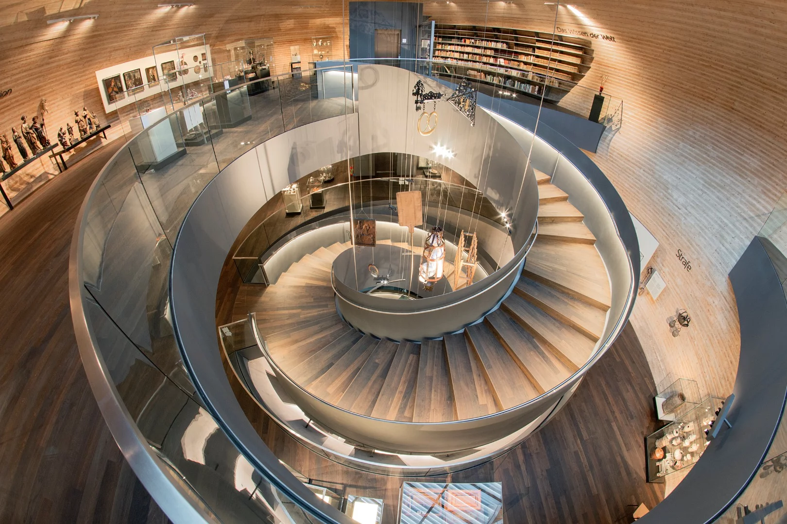 The interior of the Paneum measures 1,850 sq m (19,913 sq ft)