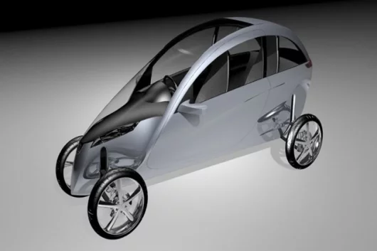 The TVA Gazelle tilting 4-wheeler concept