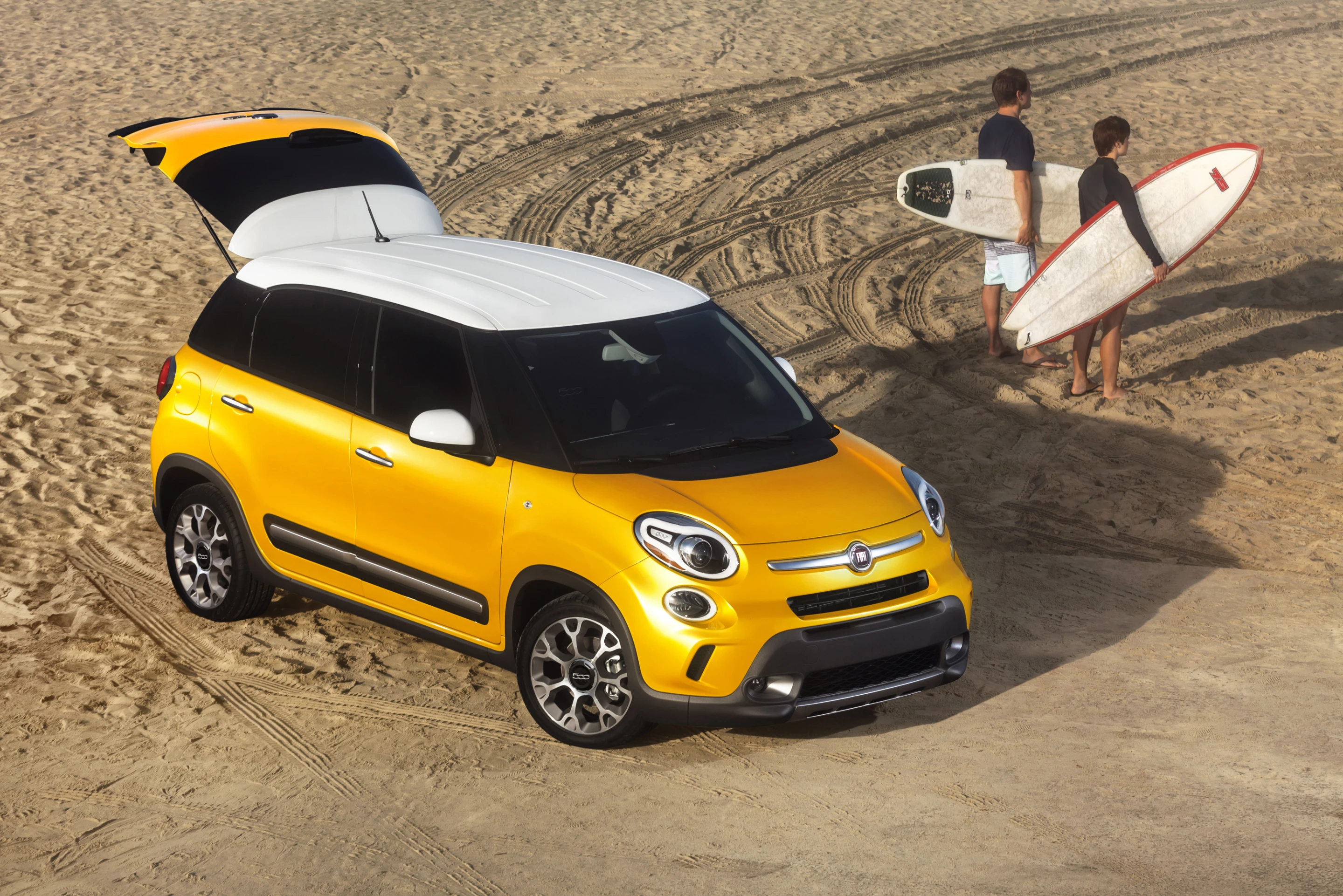 The 5-door Fiat 500L Trekking