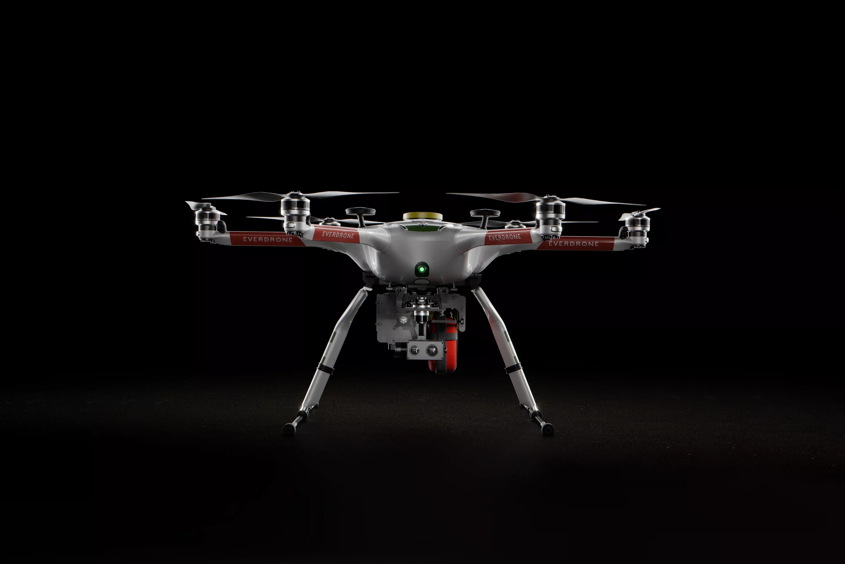 The multi-rotor Everdrone E2 will be tasked with transporting medical equipment to first responders at the scene of an emergency