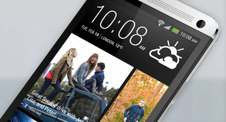 BlinkFeed – the new live-tile feature of Sense 5