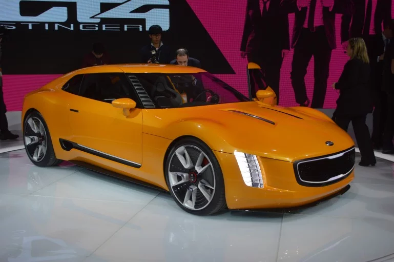 The GT4 Stinger is powered by a 315-hp 2.0-liter T-GDI four-cylinder derived from the Optima race car (Photo: C.C. Weiss/Gizmag)