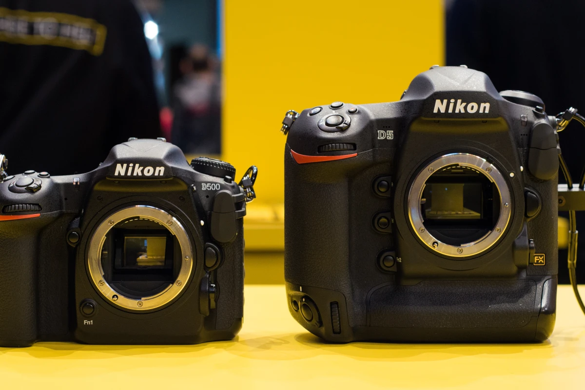 We go hands-on with Nikon's flagship D500 and D5 DSLRs