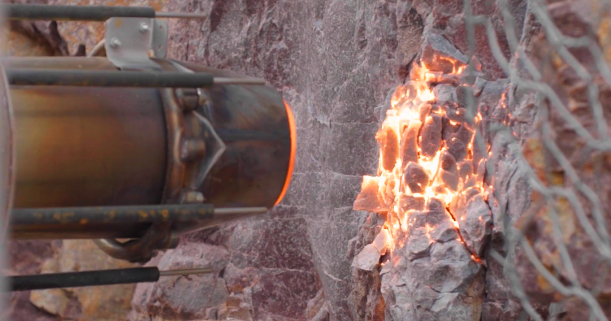 Petra's remarkable thermal bore cuts through undrillable rock