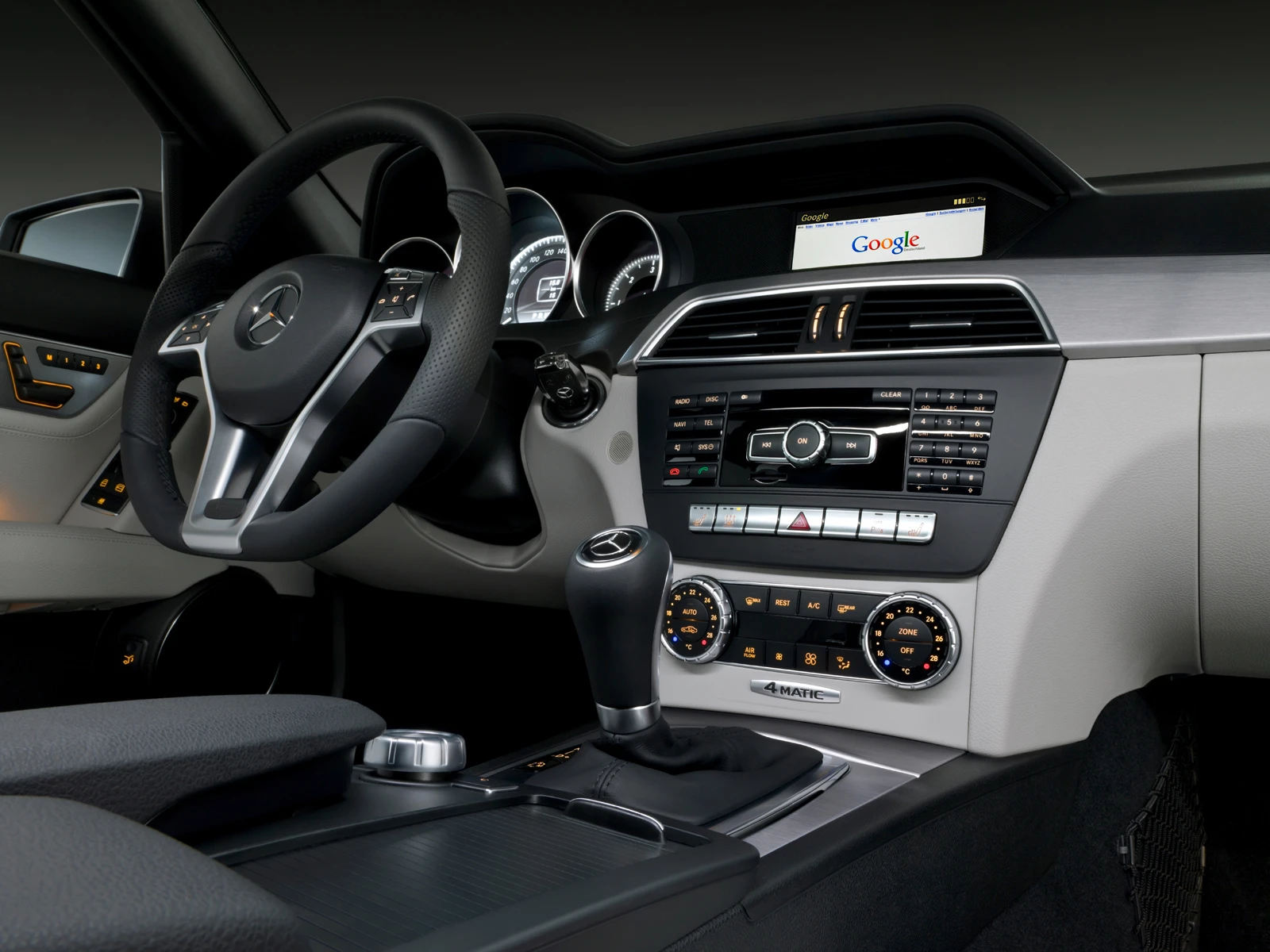 Mercedes' new C-Class now boasts in-dash internet access using a smartphone's Terminal Mode