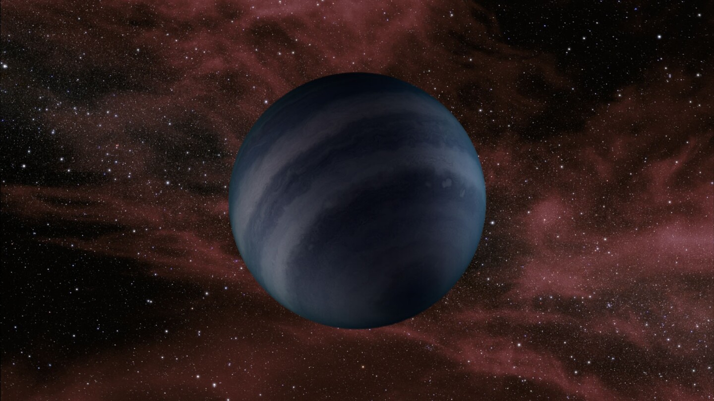 An artist's impression of a brown dwarf – the closest thing we know of to black dwarf