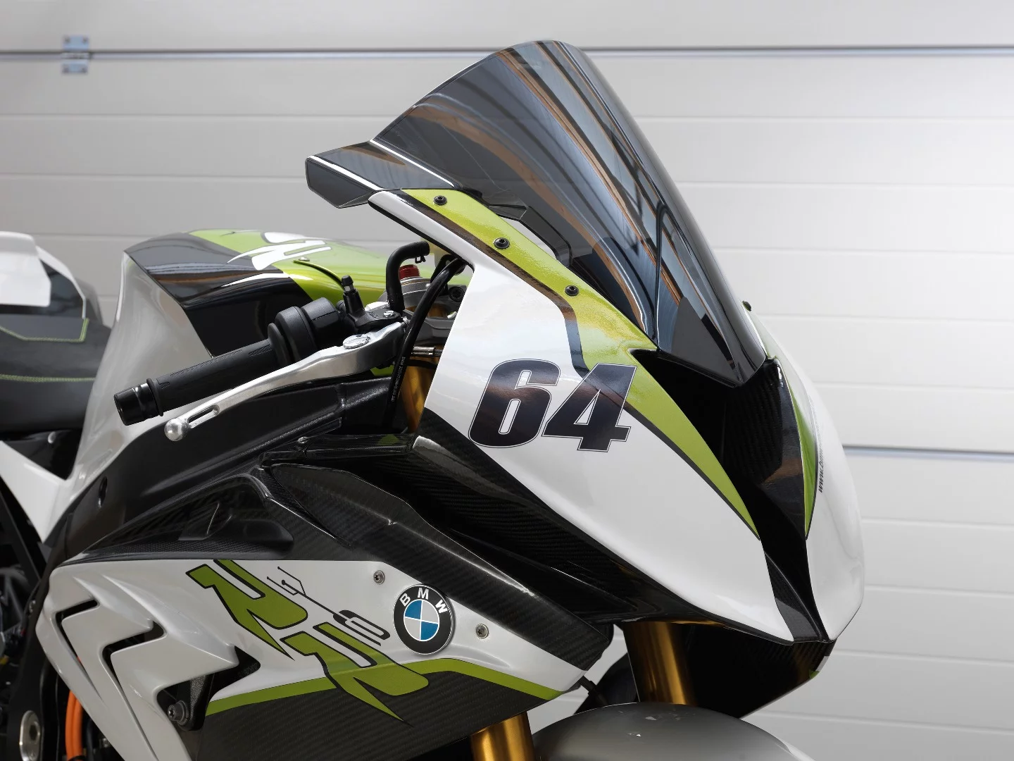 Carbon S 1000 RR fairings hide the eRR's electric drivetrain
