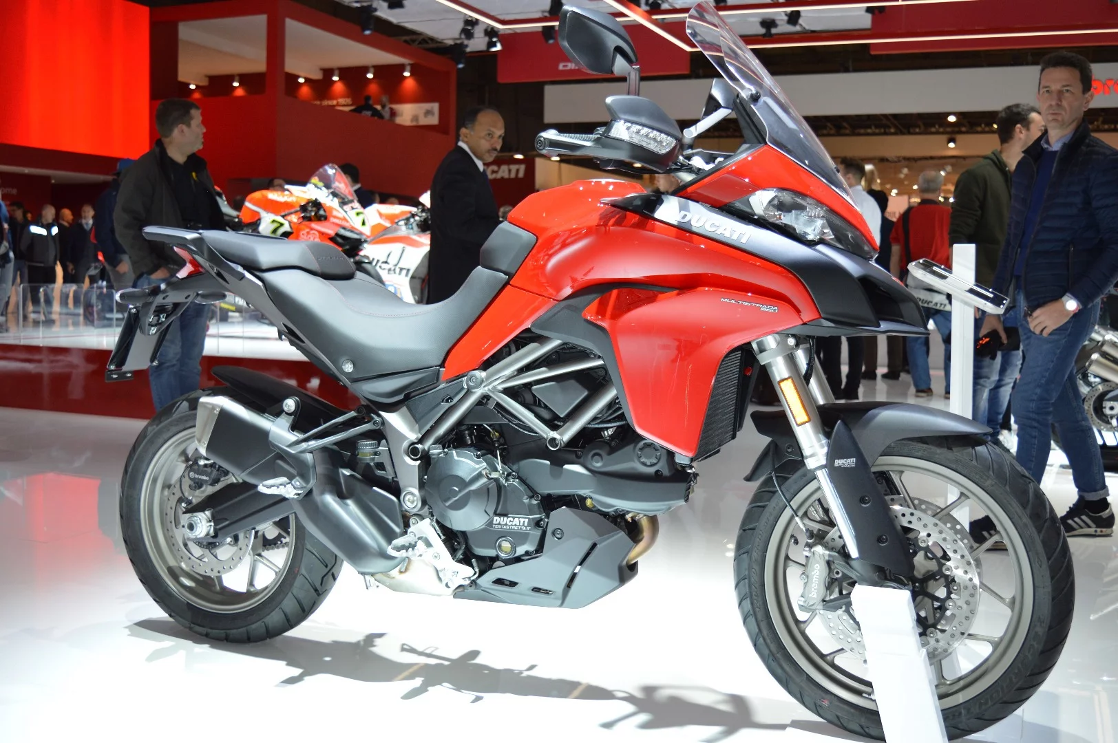 The Ducati Multistrada 950 is the smallest model of the family