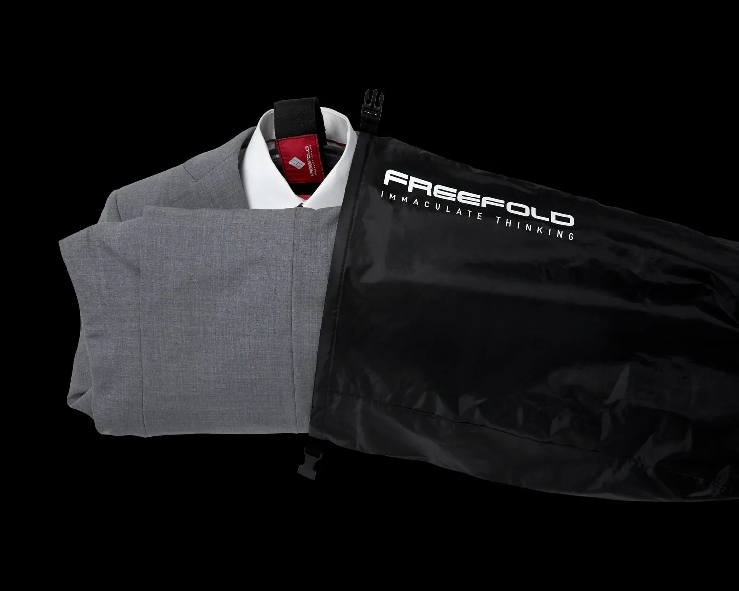 The Freefold garment transport system