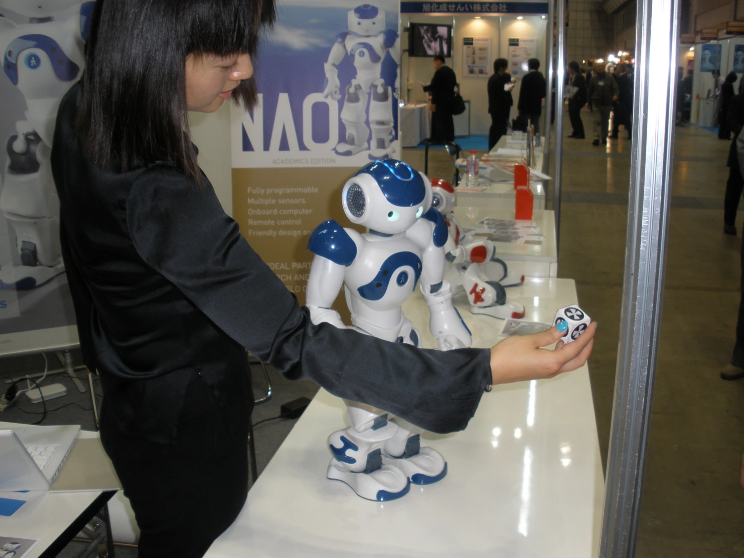 Fetch ... Nao can recognise shapes likes balls and other objects