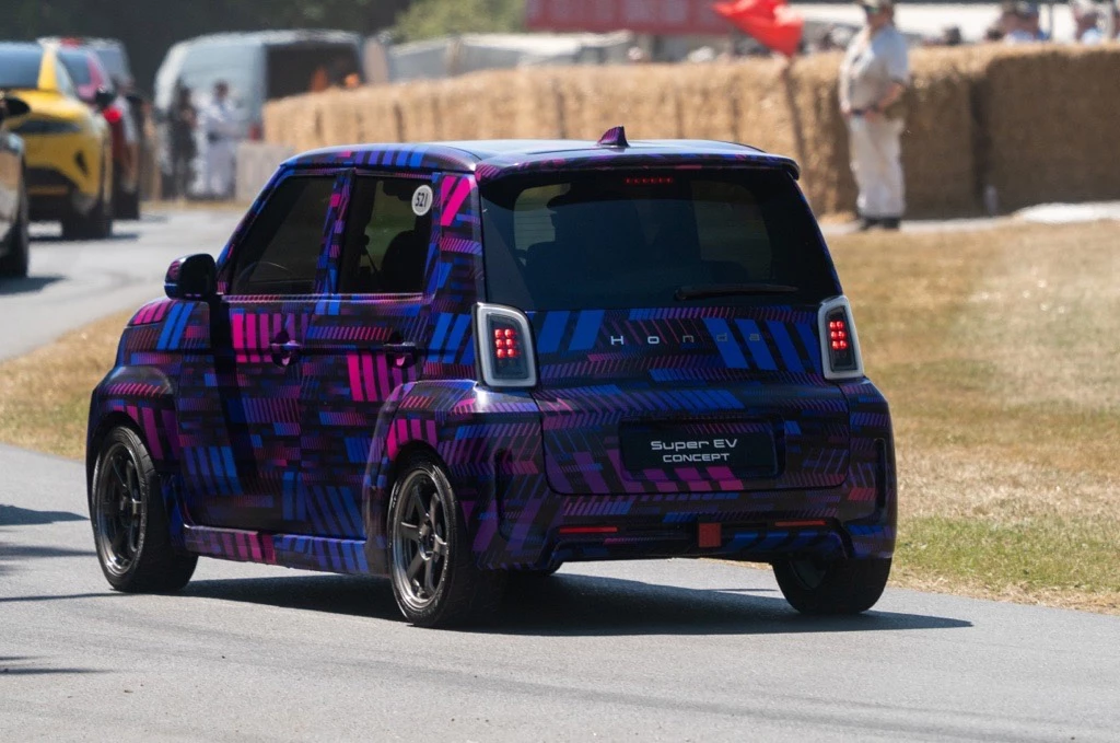 Judging by its size, the electric car could make a good competitor to the electric Mini Cooper and Fiat 500e