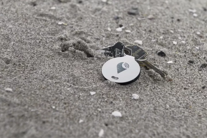 The TrackR bravo is a two-way item-tracking device