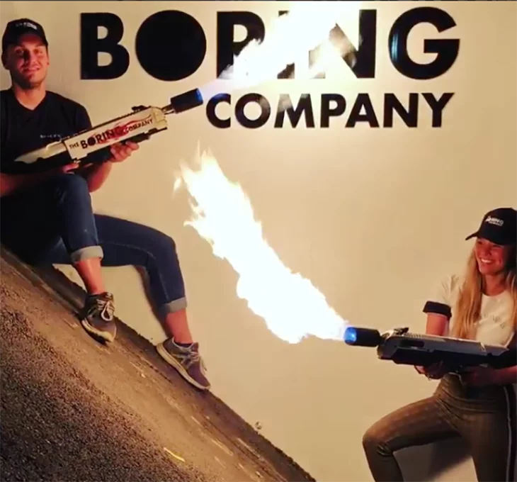 The Boring Company says shipping will kick off in the spring (northern hemisphere) for its flamethrower