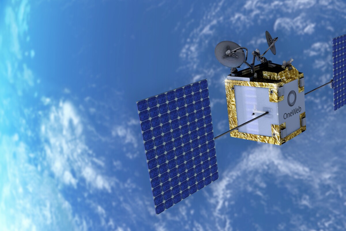 Artist's concept of Joey-Sat, a "beam-hopping" commsat technology demonstrator designed to shift its beams in response to changes in demand