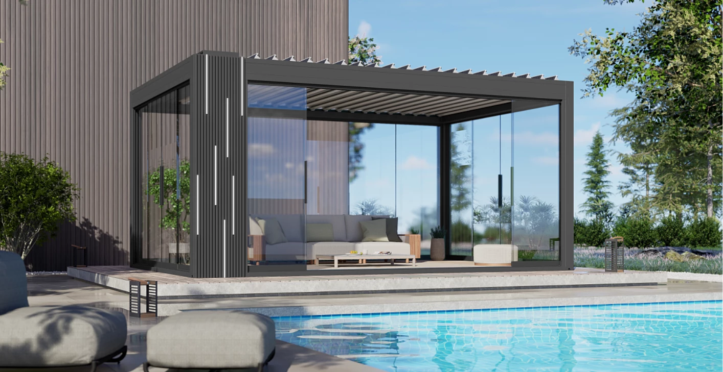 The Ombra makes an ideal pool-side companion.
