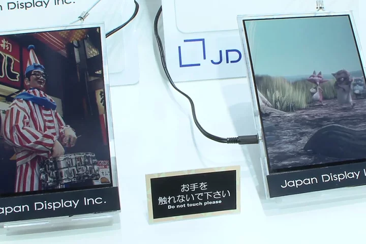 Japan Display's paper-like, color, reflective LCD can display video
