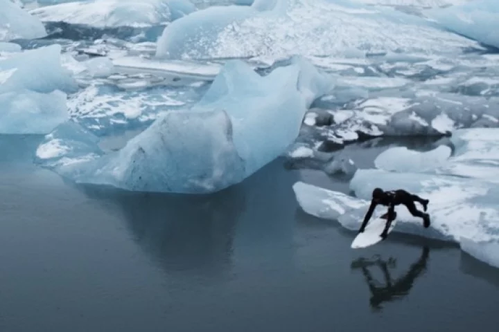 Rip Curl's H-Bomb heated wetsuit, in testing in the Arctic Circle