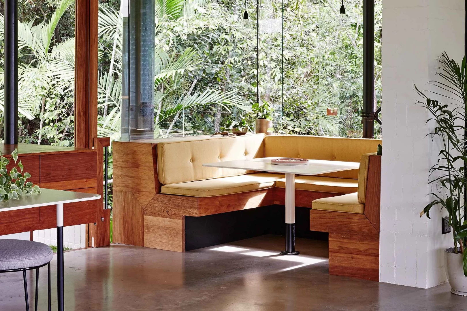 The award-winning interior of the Planchonella House in Australia's north