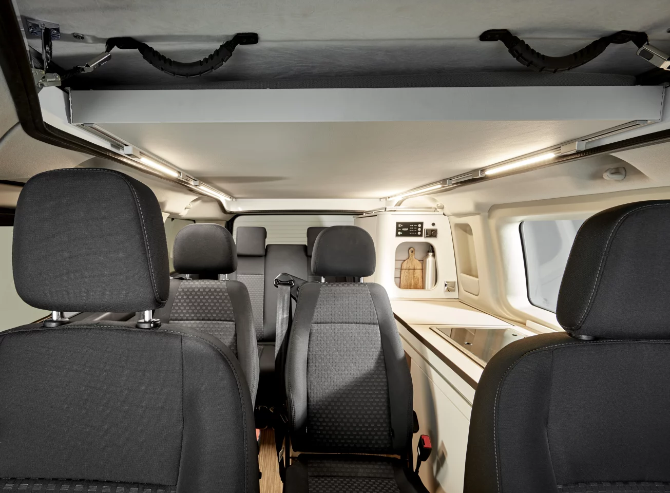 Copa everyday MPV set-up with six front-facing seats