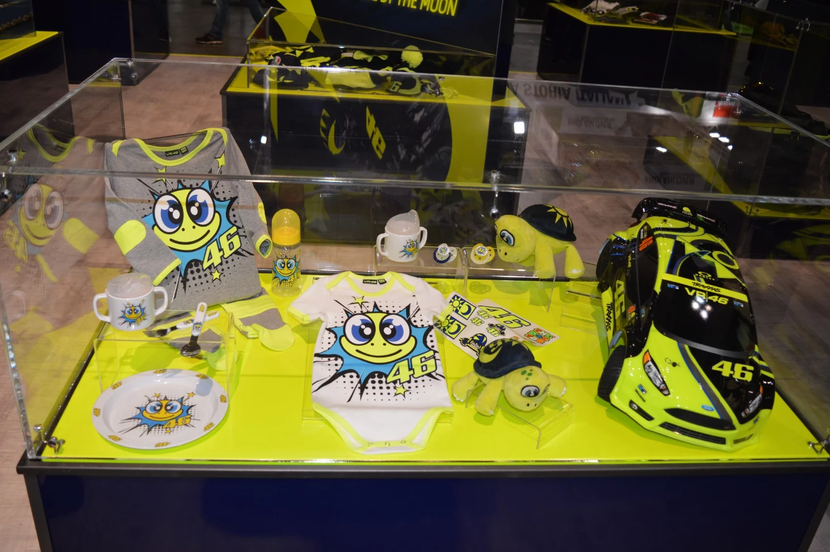 Valentino Rossi's VR46 clothing brand is apparently looking to expand to pre-school clientele