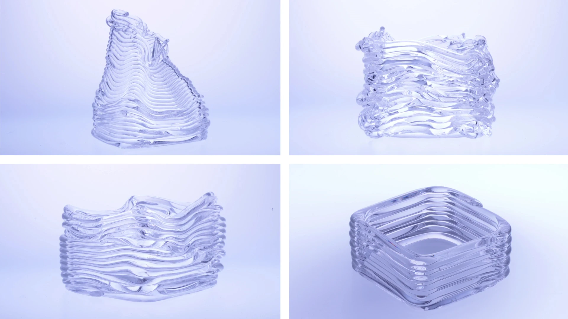 Some of the creations produced by the 3d printer developed at MIT