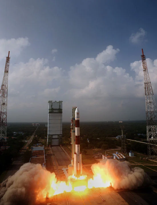 Weather was a minor concern in Tuesday's launch