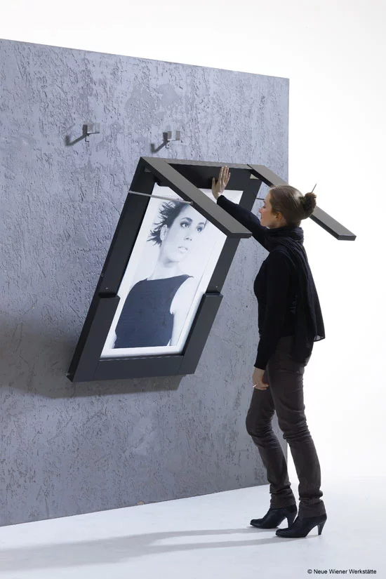 IvyDesign's Picture Table transforms from an ordinary dining table to a frame for your favorite piece of art