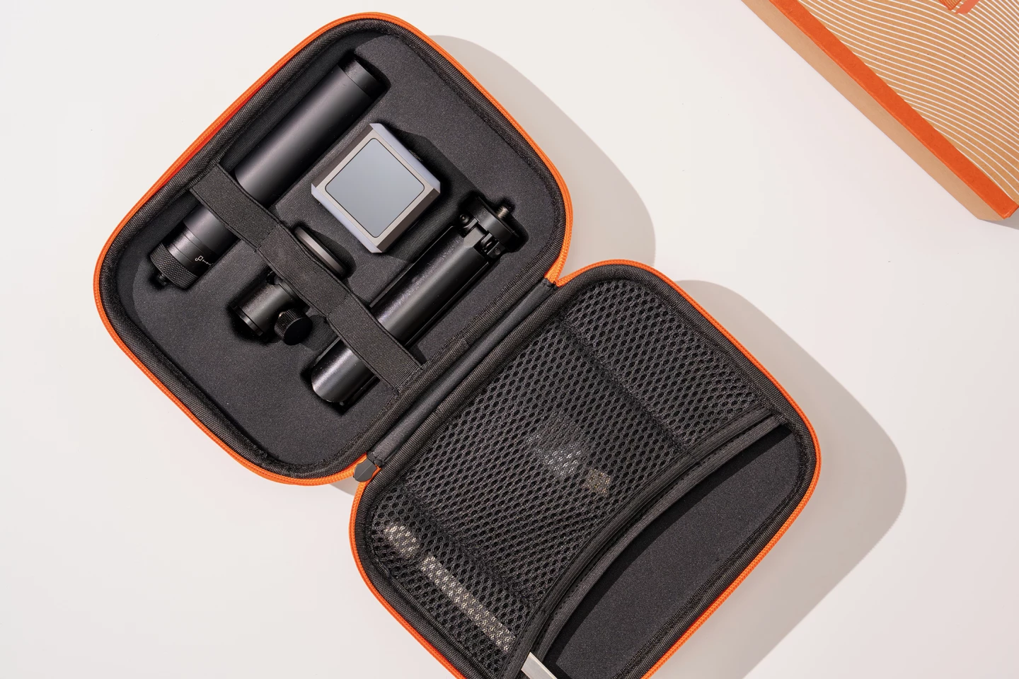 The Cube o1 can be packed up in an included carrying case when not in use
