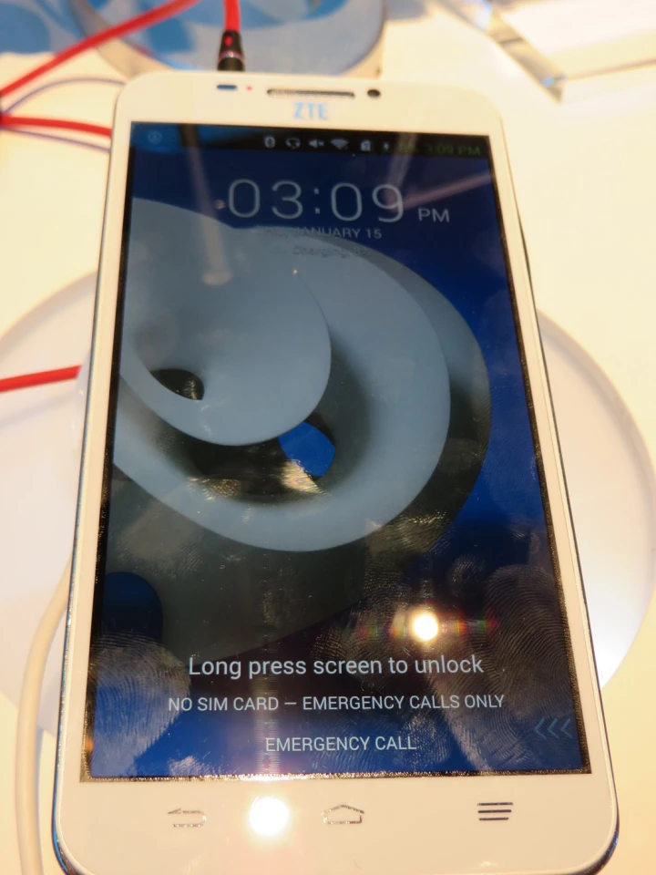 ZTE's original Grand Memo – a successor device will be announced at Mobile World Congress