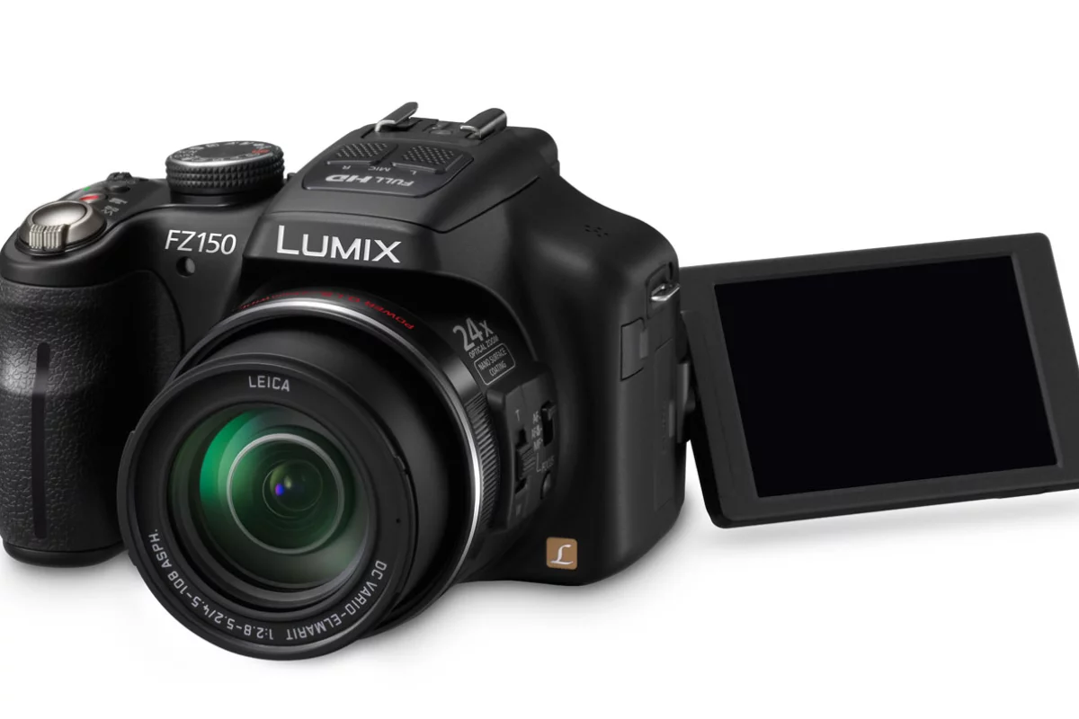 The LUMIX DMC-FZ150 from Panasonic boasts a 24 x optical zoom