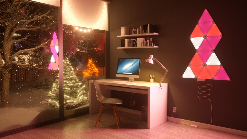 One Nanoleaf Aurora Smarter Kit power supply can support up to 30 LED light panels