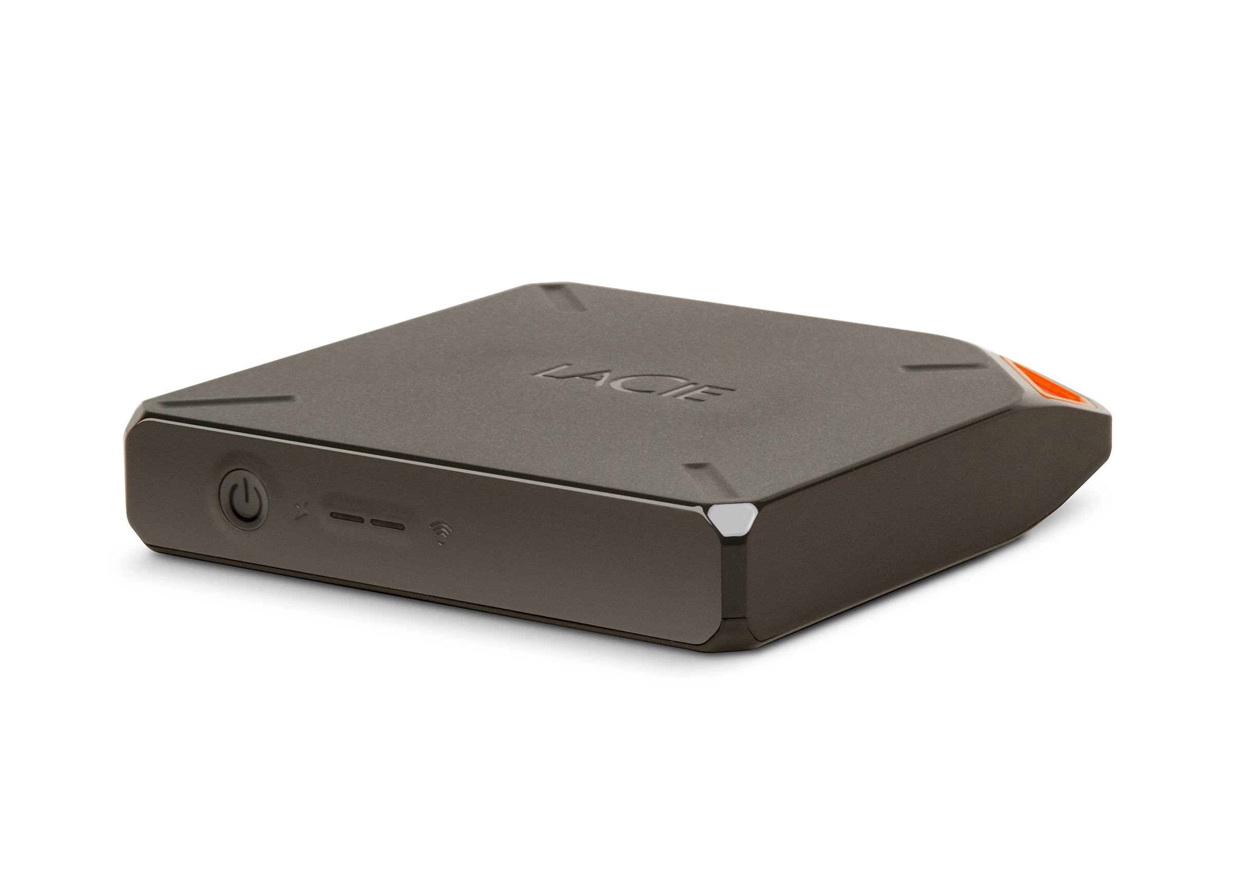 The LaCie Fuel adds 1 TB of external storage to iPads, iPhones and Macs