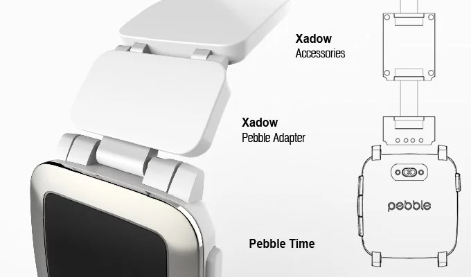 Example of a smartstrap for Pebble Time