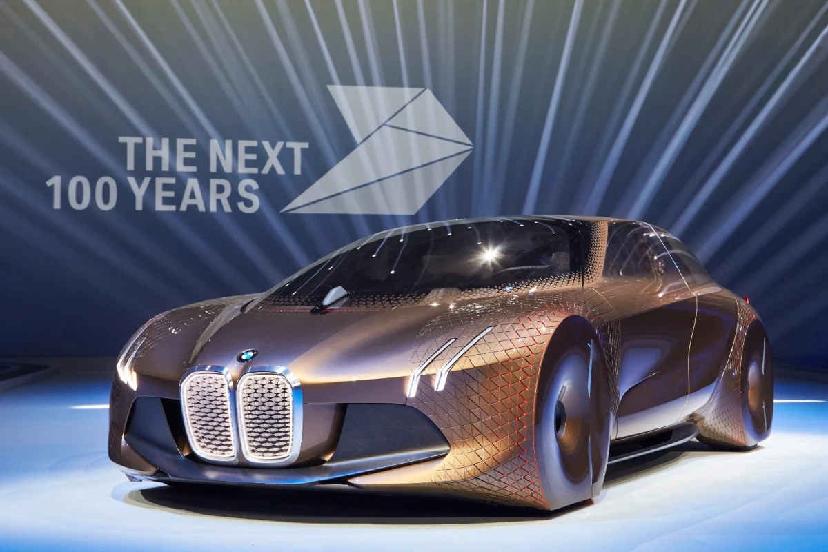 The BMW Vision Next 100 concept looks forward to the features of tomorrow's autonomous car