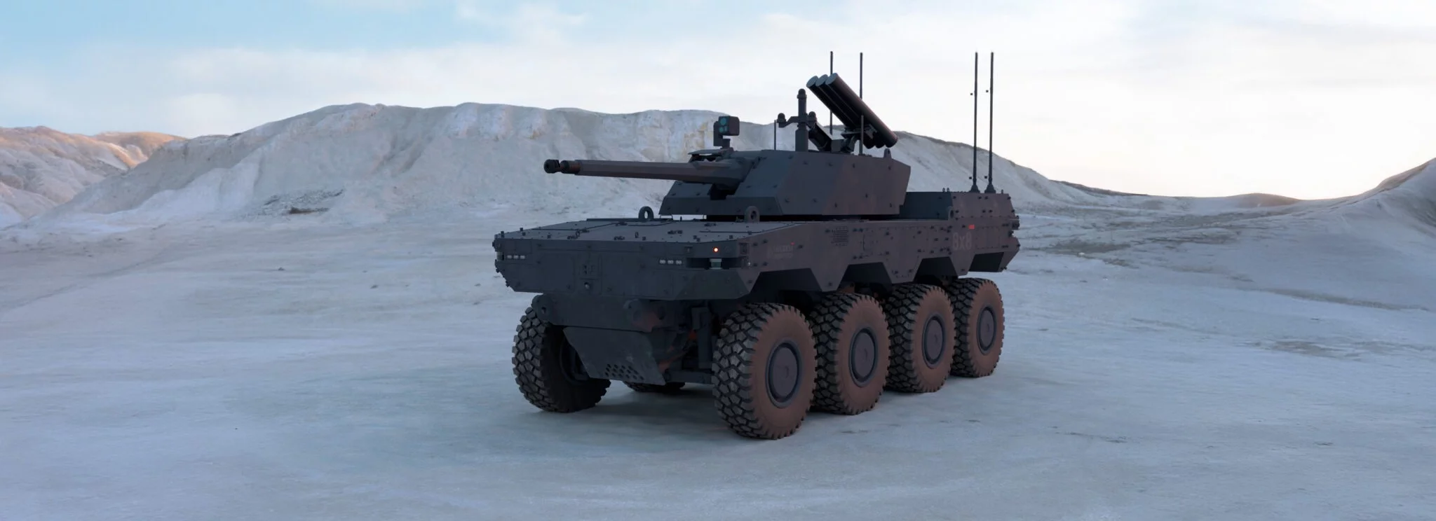 The HAVOC robotic combat vehicle