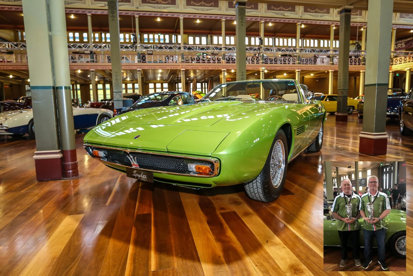 The restoration of the year was awarded to a 1969 Maserati Ghibli Spyder that had been restored by Recreation Automotive. There are many fine automotive restoration services available in Australasia, with this award going to companies in South Australia (2014) and Tasmania (2015), prior to Victoria's Recreation Automotive winning it three years in a row in 2016, 2017 and 2018. Owned by Barry Edge, the Maserati Ghibli also won the Modern Classic Sports & Performance category for cars of more than three litre capacity.