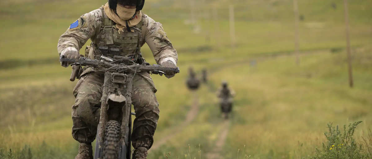 British Paras test ebikes for speedy and stealthy combat mobility