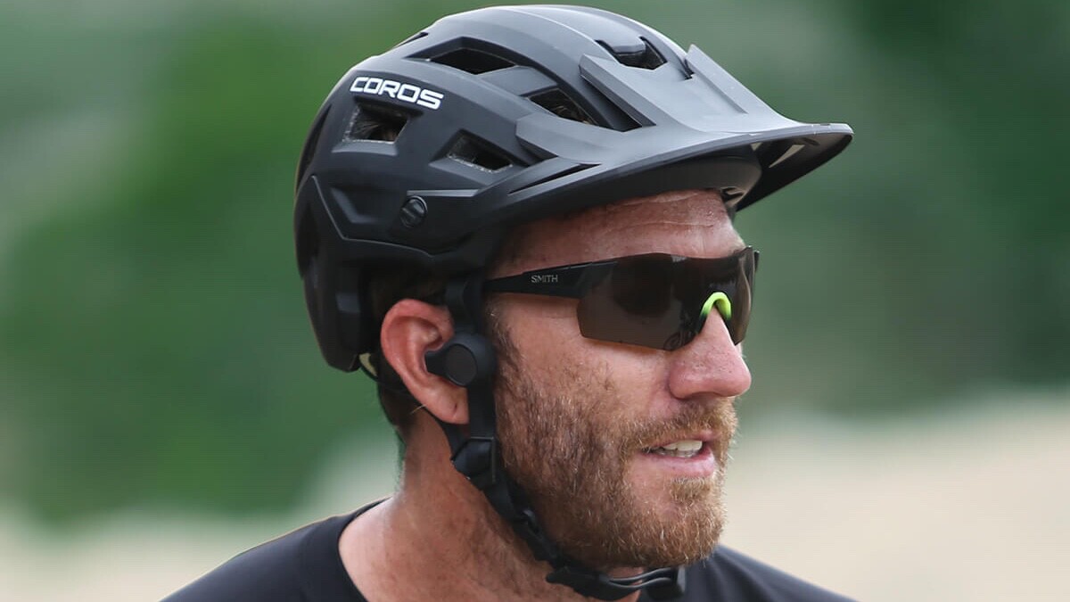 The Mountain version of the Coros SafeSound helmet