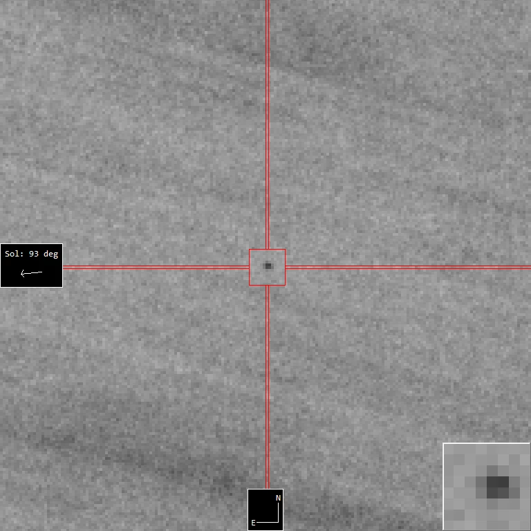 Asteroid 2022 A1, as observed by the Calar Alto Schmidt telescope in Spain