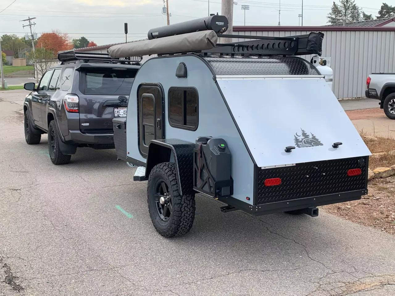 TC Teardrops Overland trailer model
