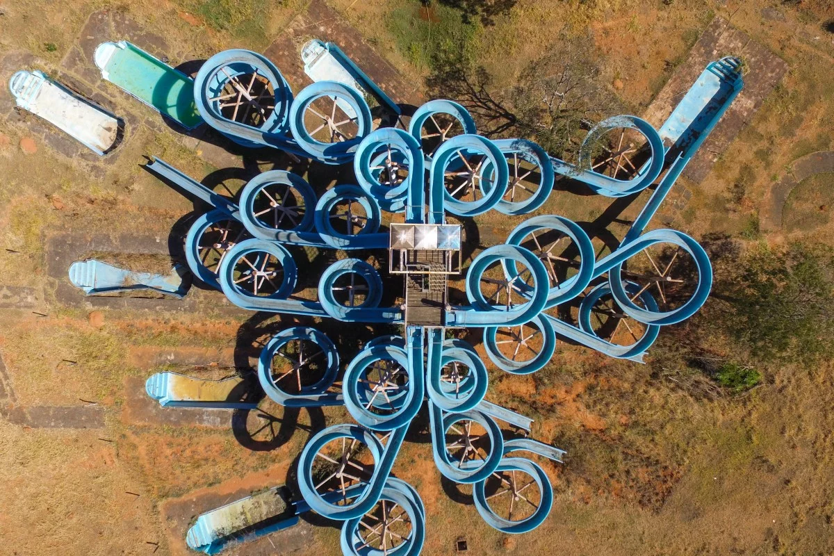 A waterpark in Brazil