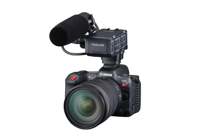 Canon has taken the EOS R5 full-frame mirrorless camera and injected some movie-making power from its Cinema EOS line